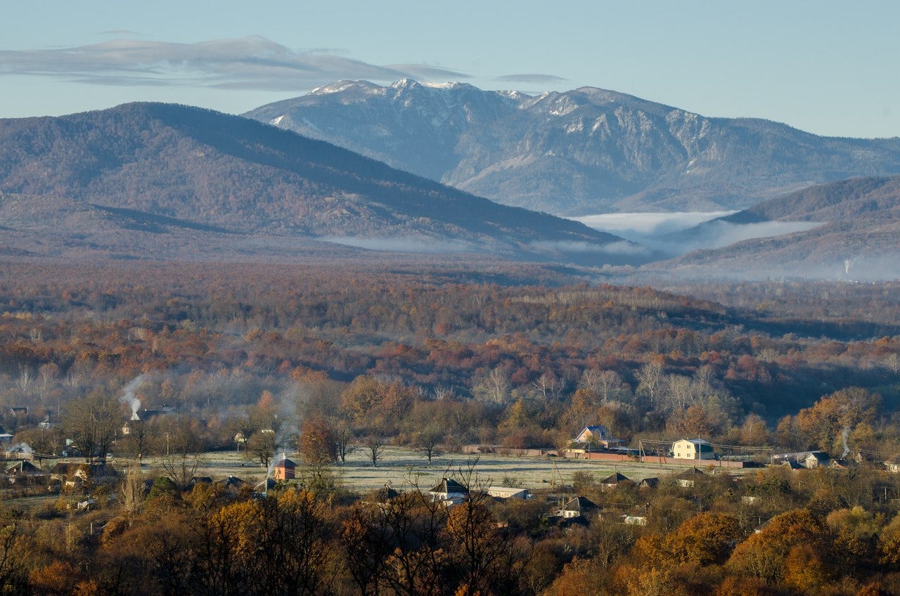 Краснодарский край и Адыгея. В двух районах Краснодарского Края —… | by  Sergey Dmitriev | Country Side Settlers | Medium