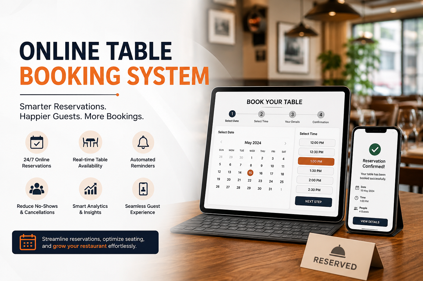Online Table Booking System: Why Digital Reservations Are the Future of Dining