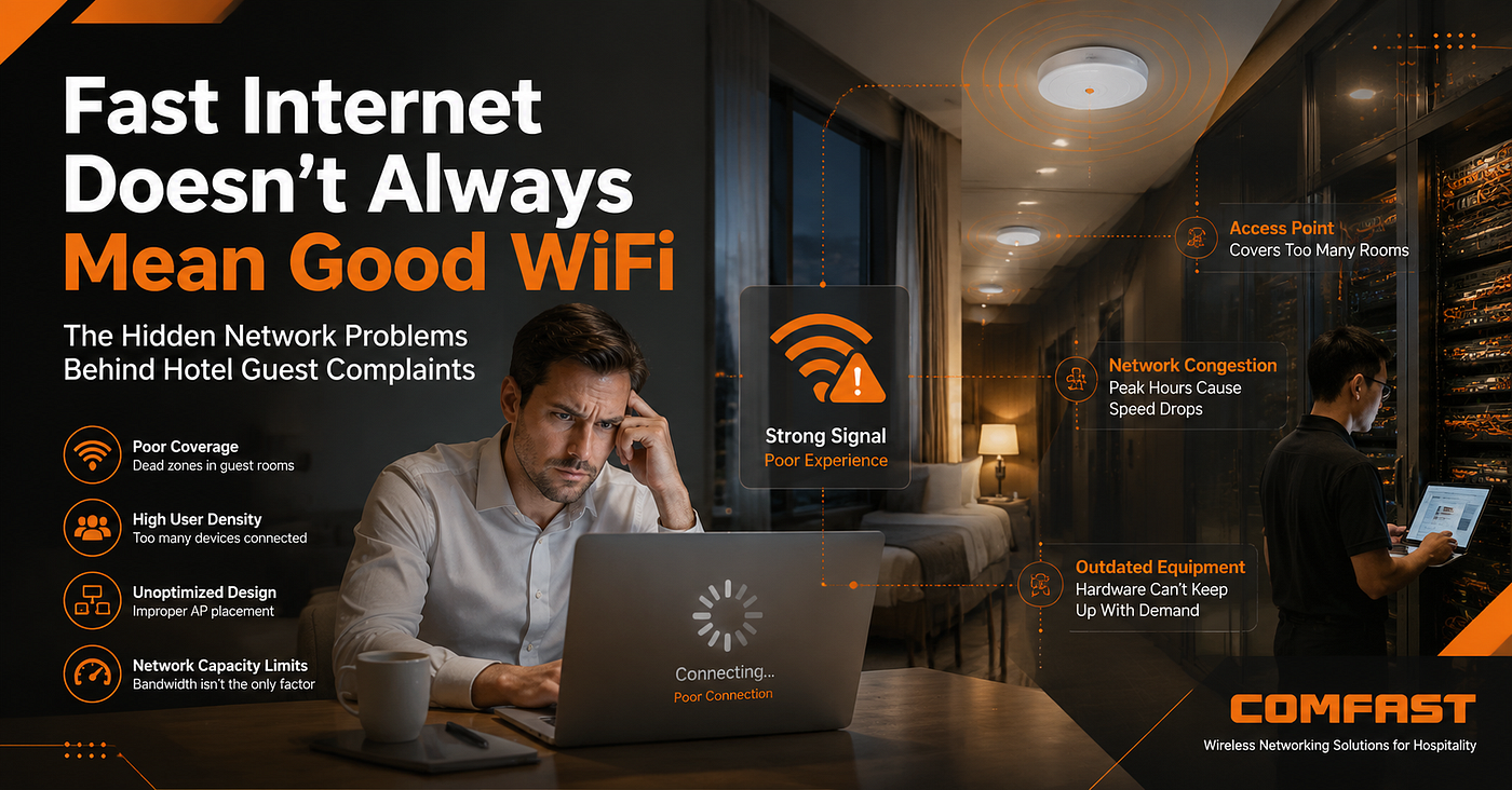Why Hotel WiFi Problems Are Not Always About Internet Speed