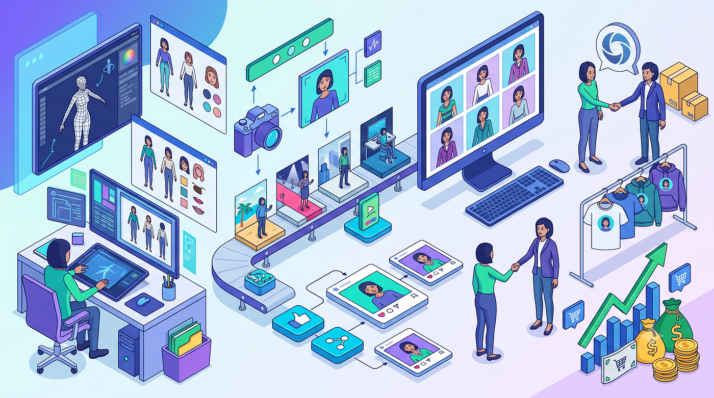How to Create AI Influencers: A Practical Workflow for Consistent Characters and Monetization
