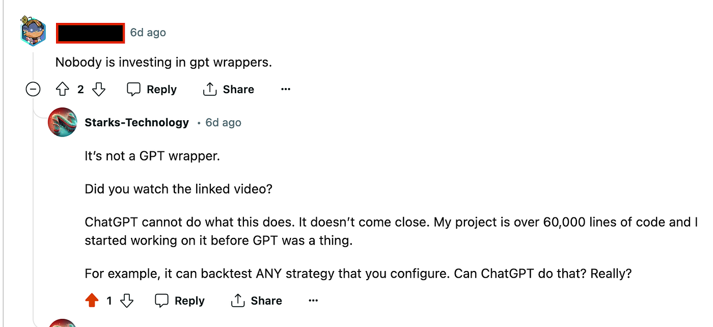 If My App Is a GPT-Wrapper, Then Most SaaS Apps Are Just “Database ...