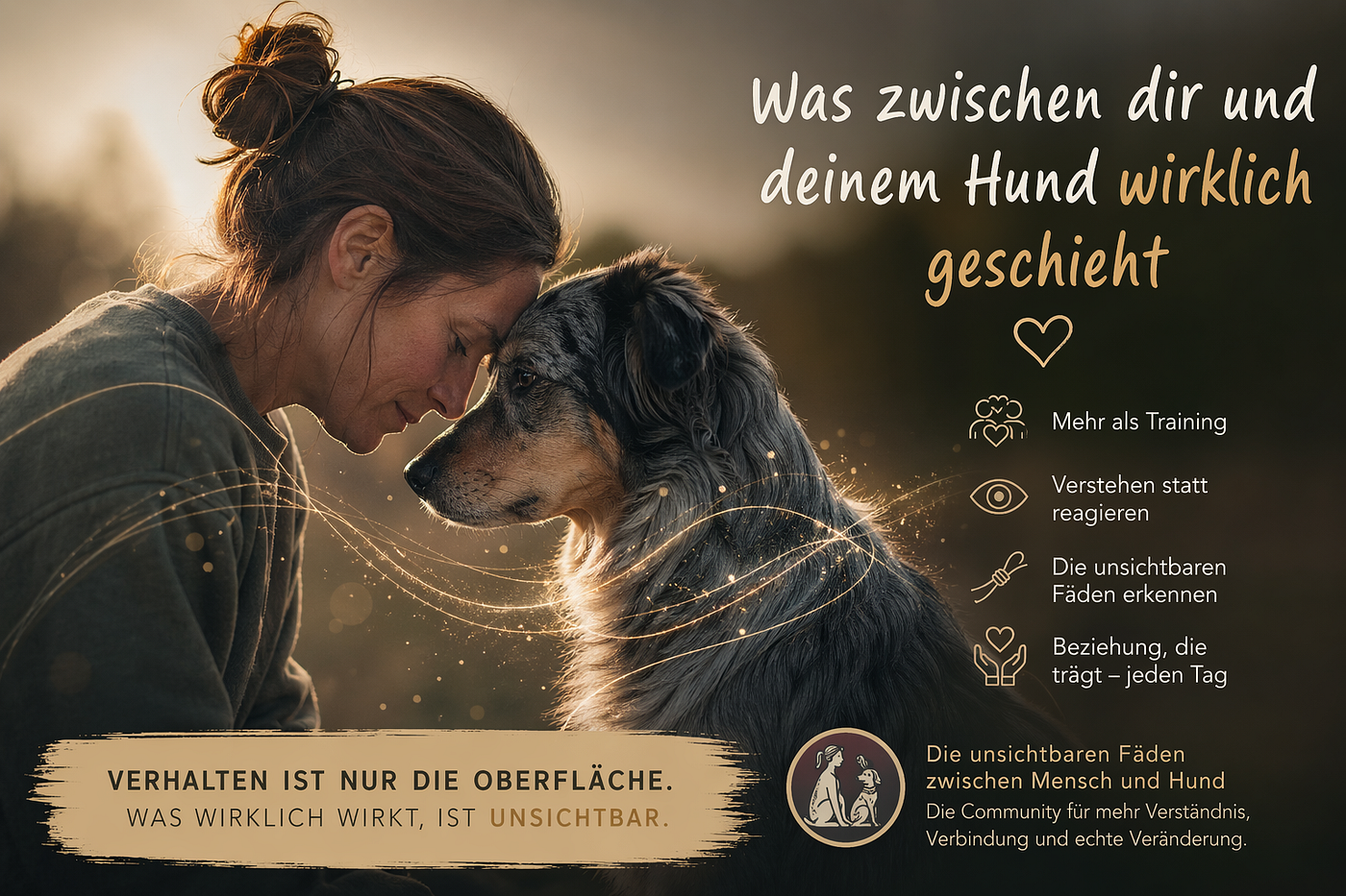 Was zwischen dir und deinem Hund wirklich geschieht