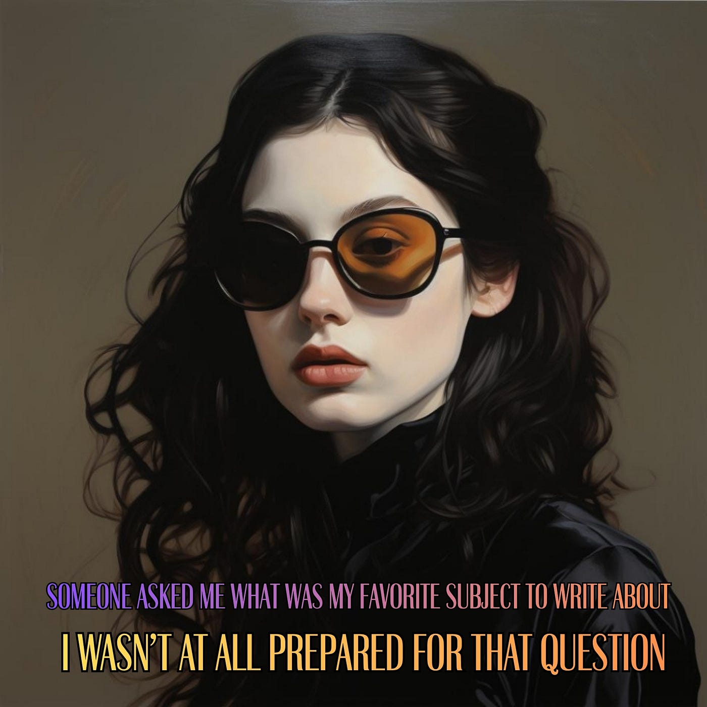 A Favorite Thing You Write About?