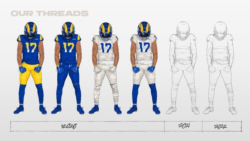 The Rams' Color Rush uniforms are actually good 