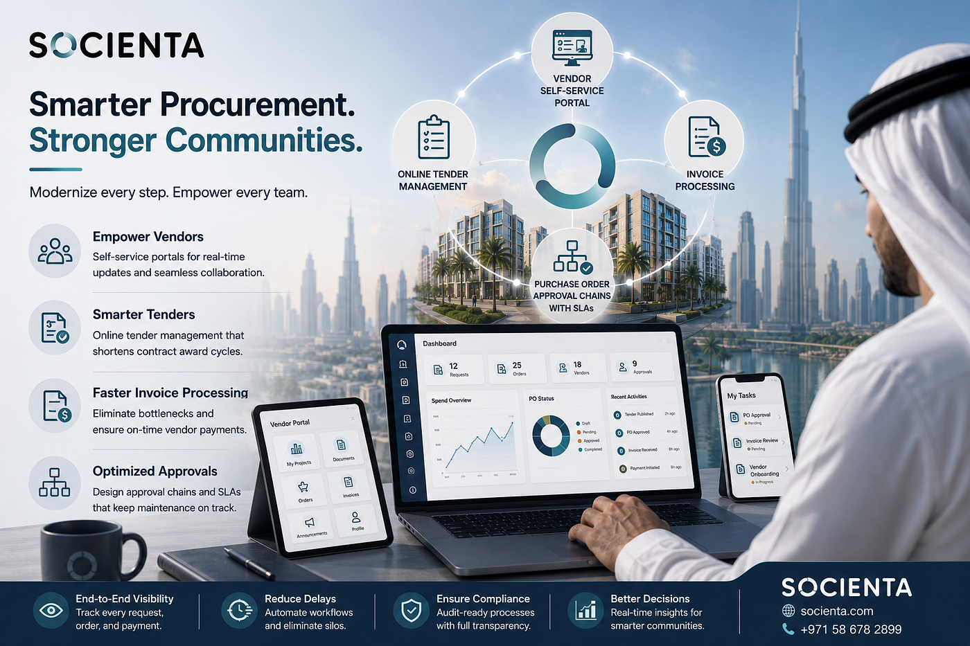 How Online Tender Management Shortens Contract Award Cycles in UAE Communities