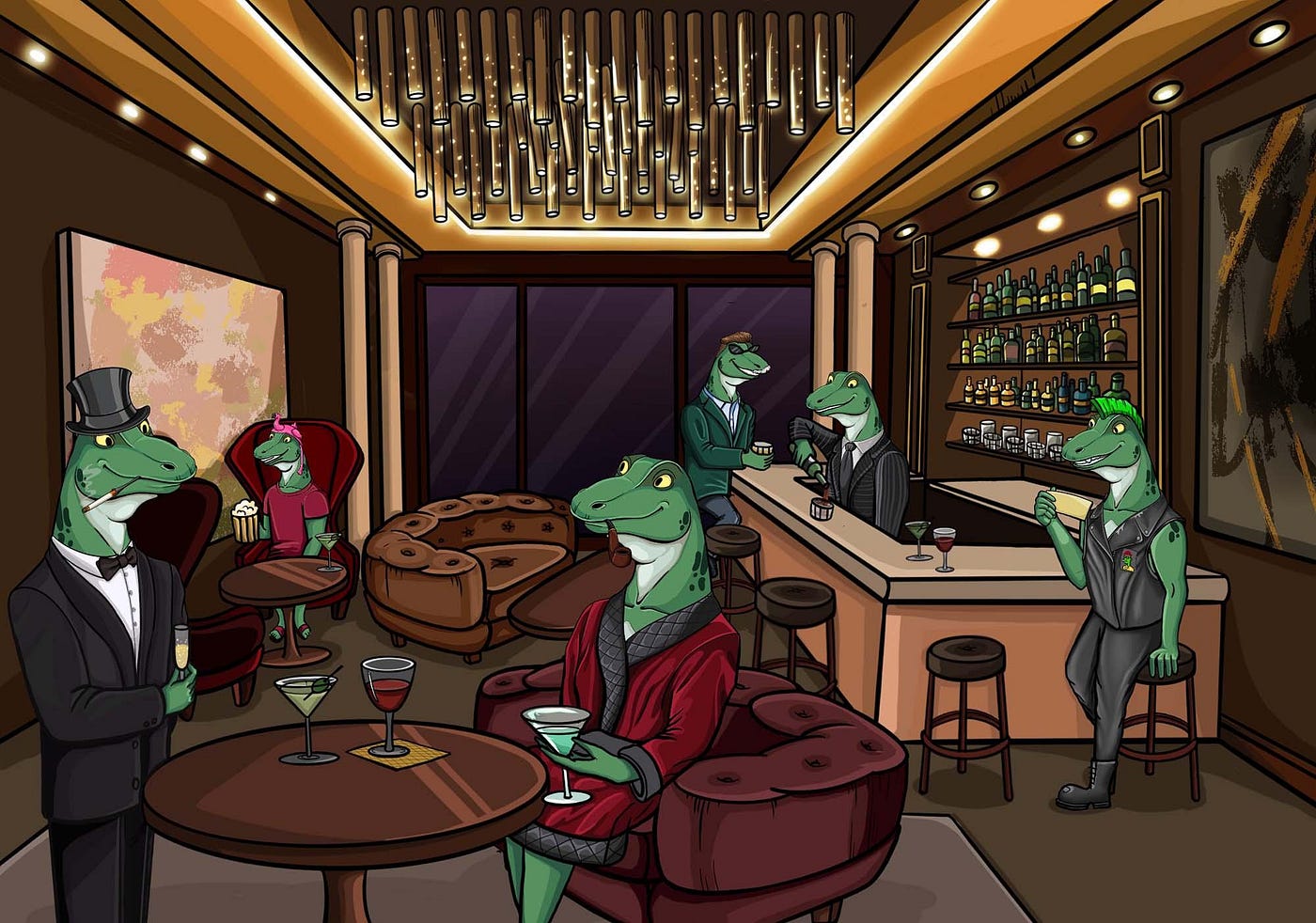 Al Goanna: An NFT Collection of Algorand-Loving Reptiles | by Algorand  Editors | Algorand | Medium