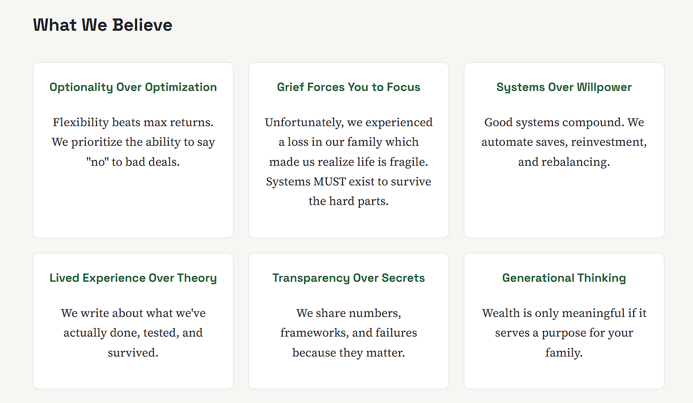 Our Story: Building $4M in Liquid Wealth