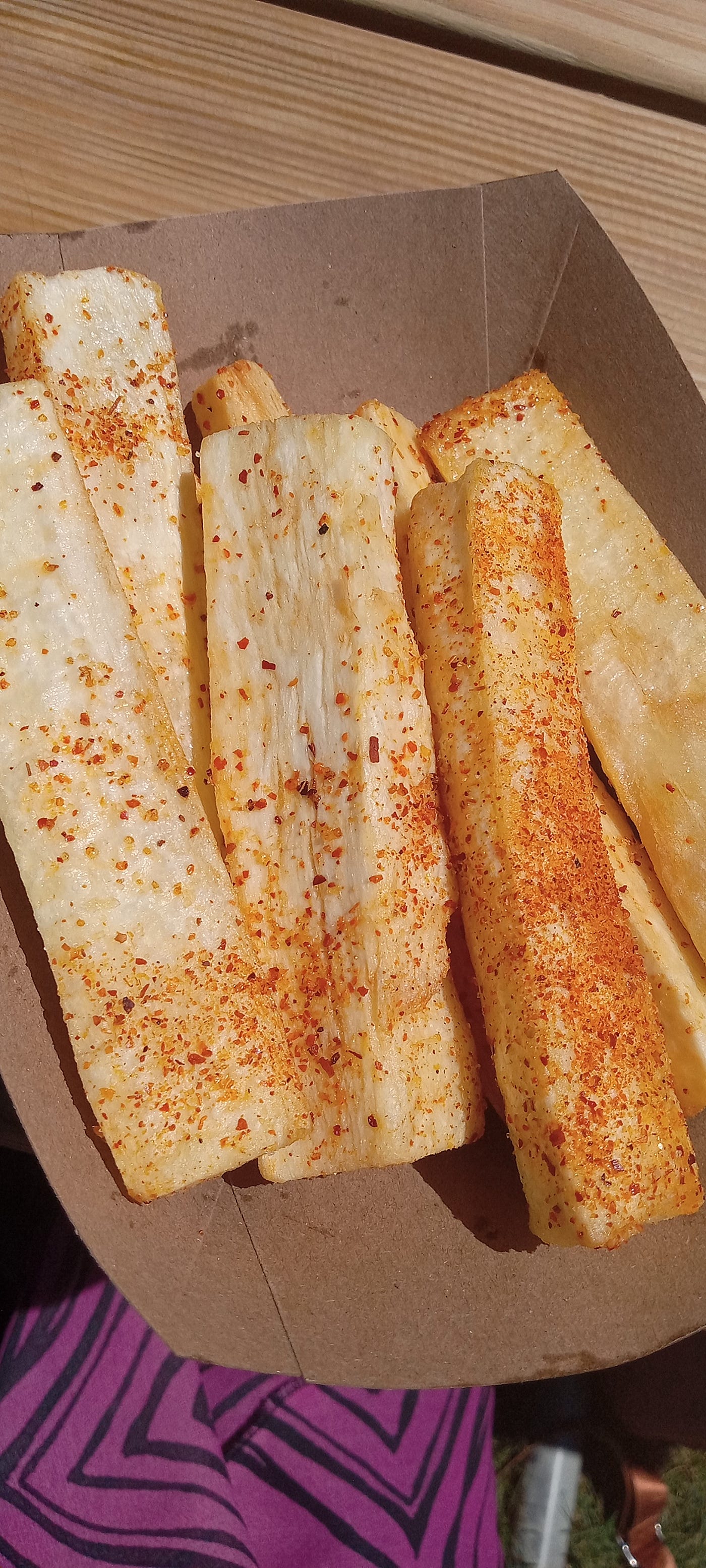 My First Time Trying Yuca Fries