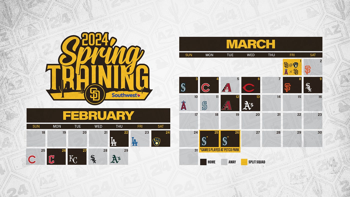 D-backs announce 2024 Spring Training schedule