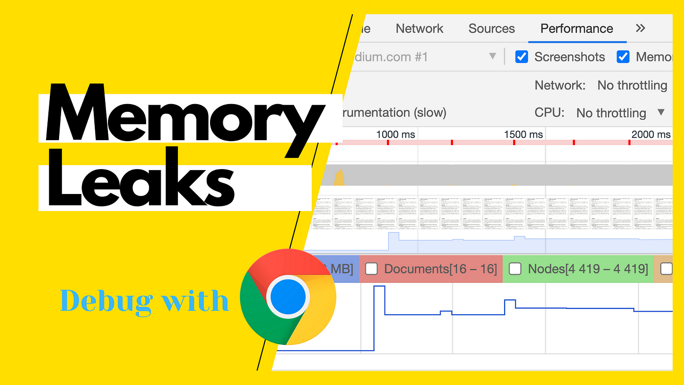 What is Memory Leaks in JavaScript? How to avoid Memory Leaks? Debug Memory  Leaks with Chrome Devtools | by bytefish | JavaScript in Plain English