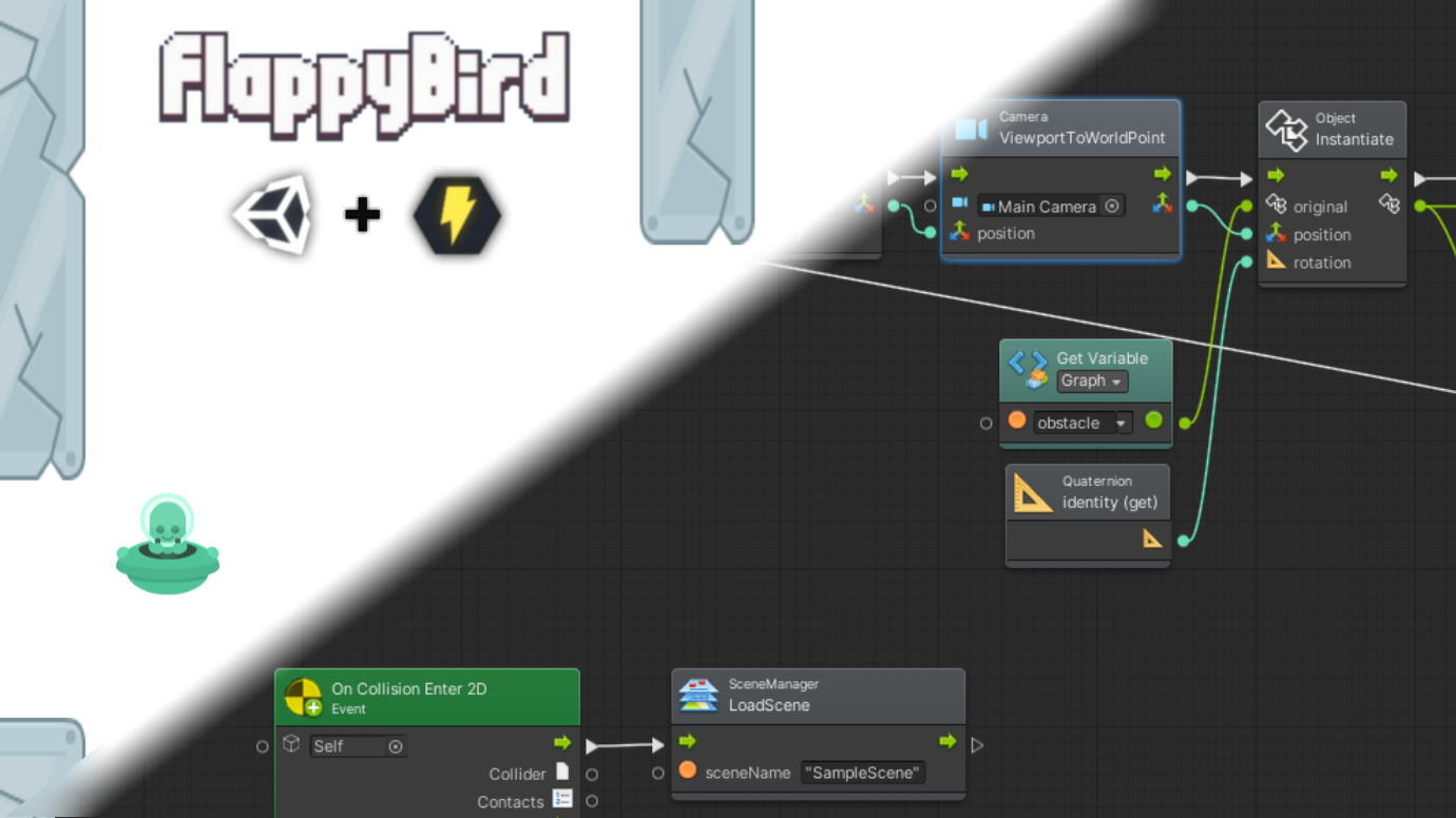 Create Flappy Bird in Unreal Engine without coding