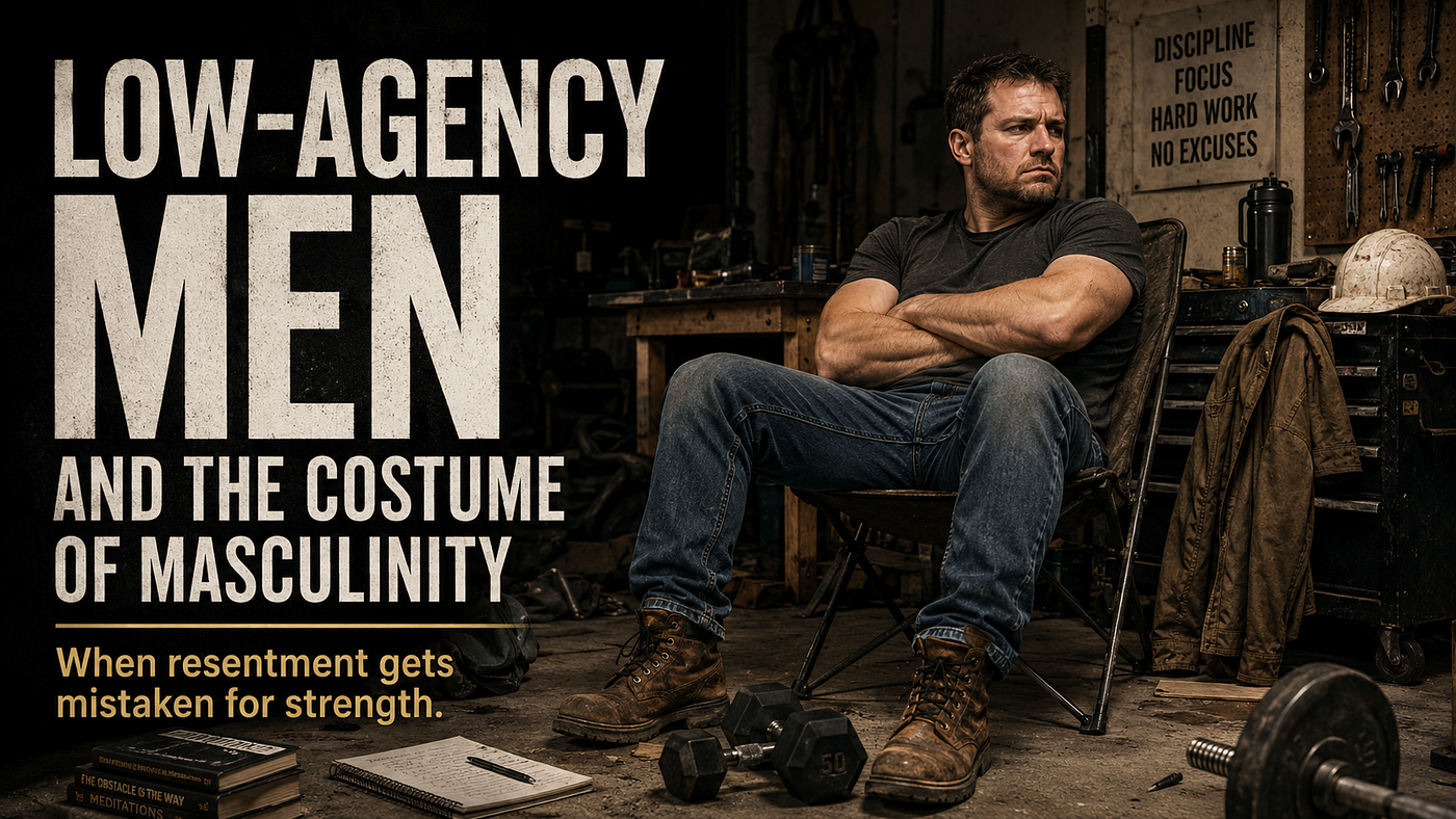 Low-Agency Men and the Costume of Masculinity