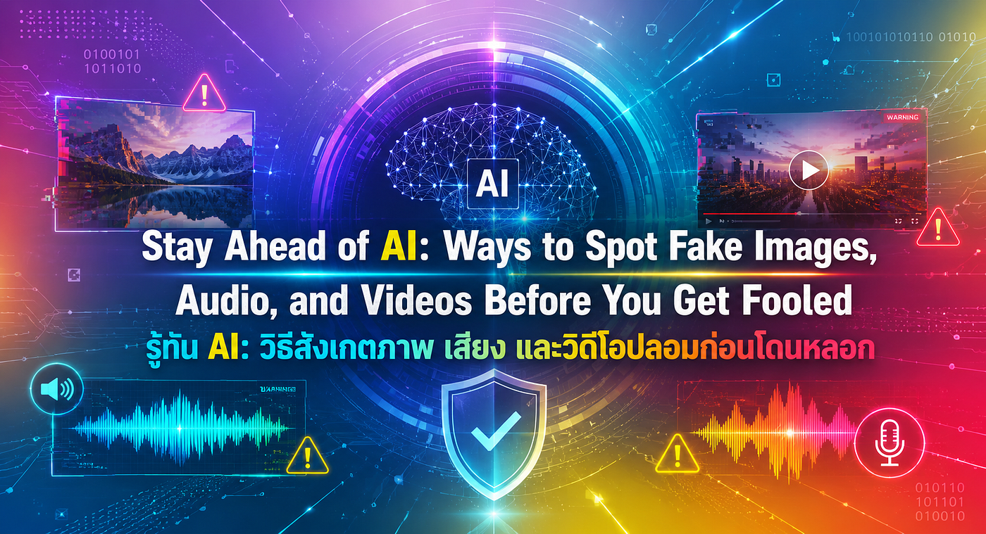 Stay Ahead of AI: 10Ways to Spot Fake Images, Audio, and Videos Before You Get Fooled