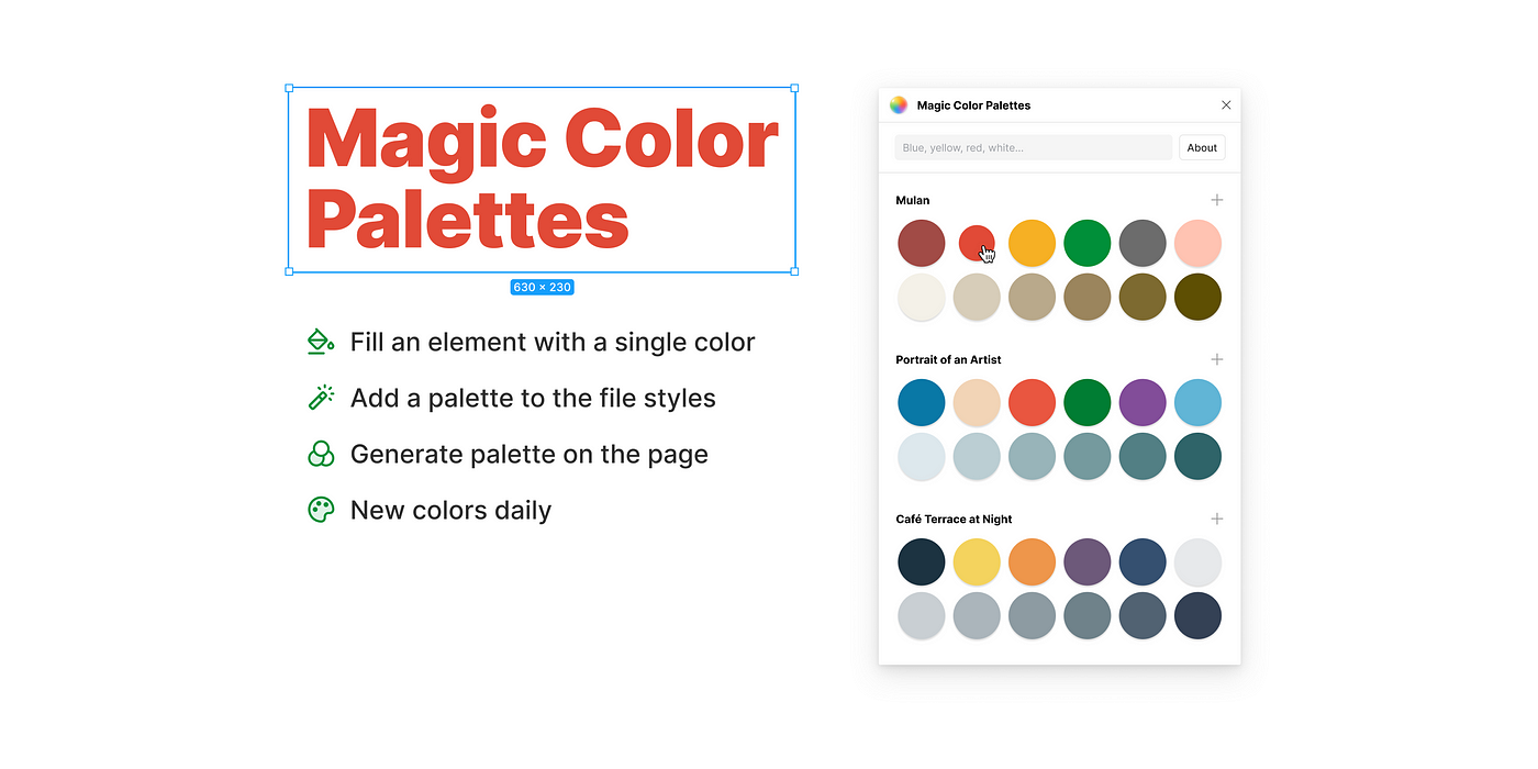 The Magic Color Palettes plugin for Figma | by Taras Savytskyi | Medium