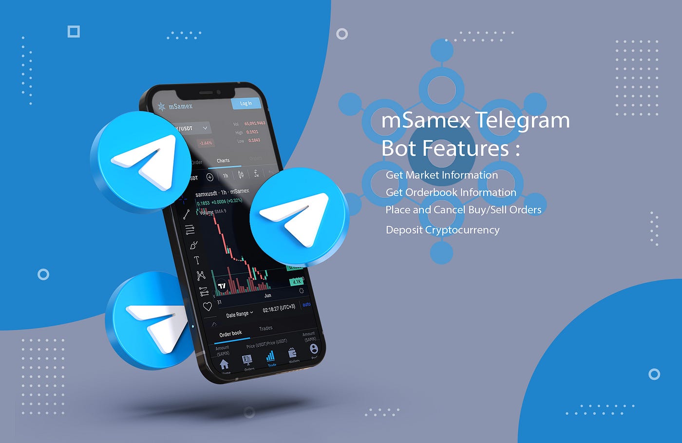mSamex Cryptocurrency Exchange Telegram Bot: Streamlining Crypto Trades |  by Mehdi | mSAMEX | Medium