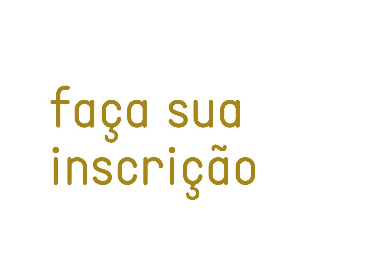 Calendário e Inscrição