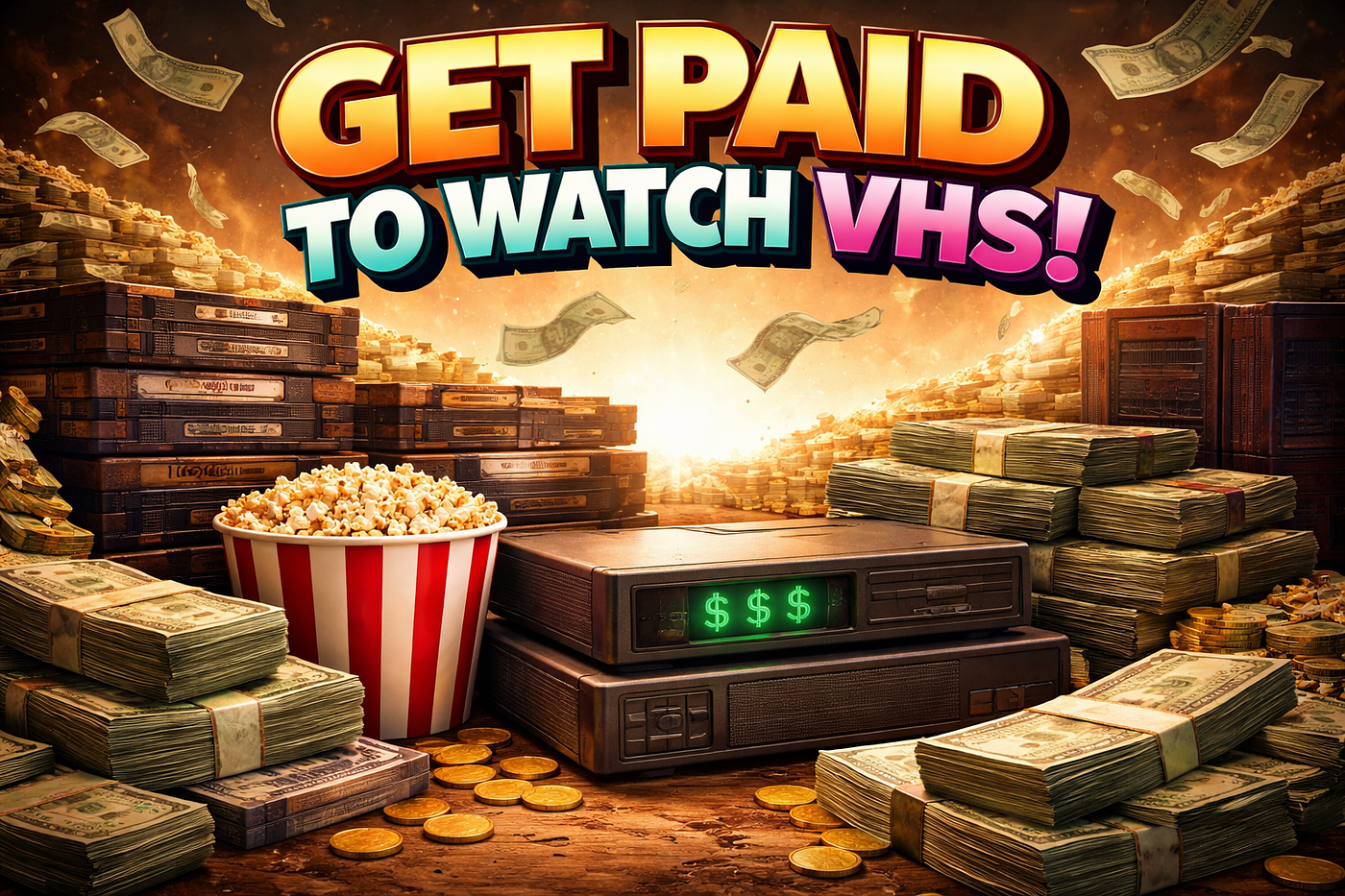 Someone Is Actually Paying $250 to Watch VHS Tapes in 2026 — And There’s a Catch
