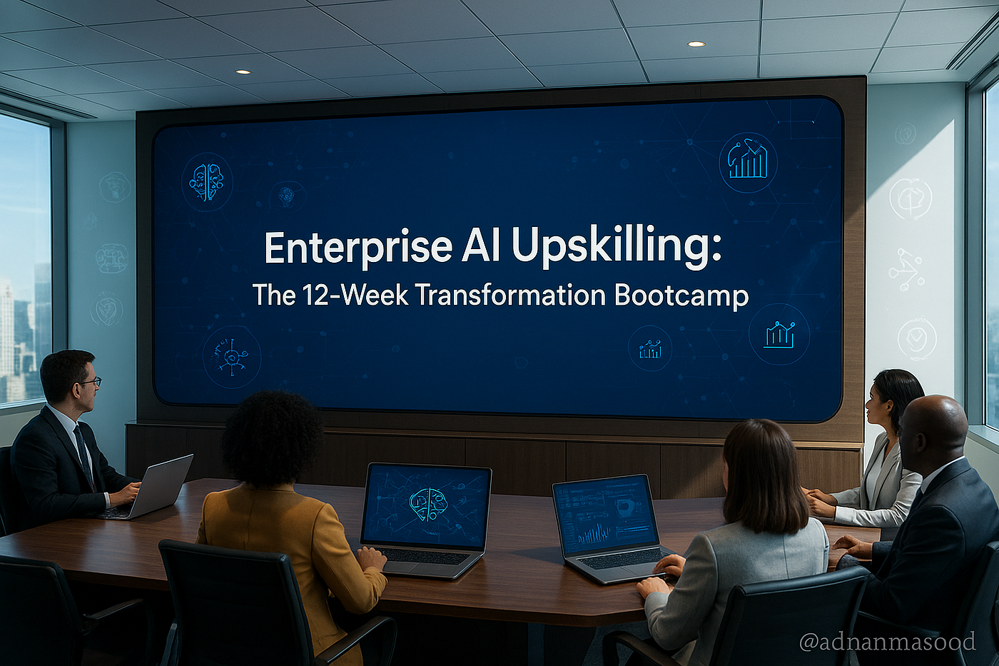 Enterprise AI Upskilling Series: The 12-Week Transformation Bootcamp