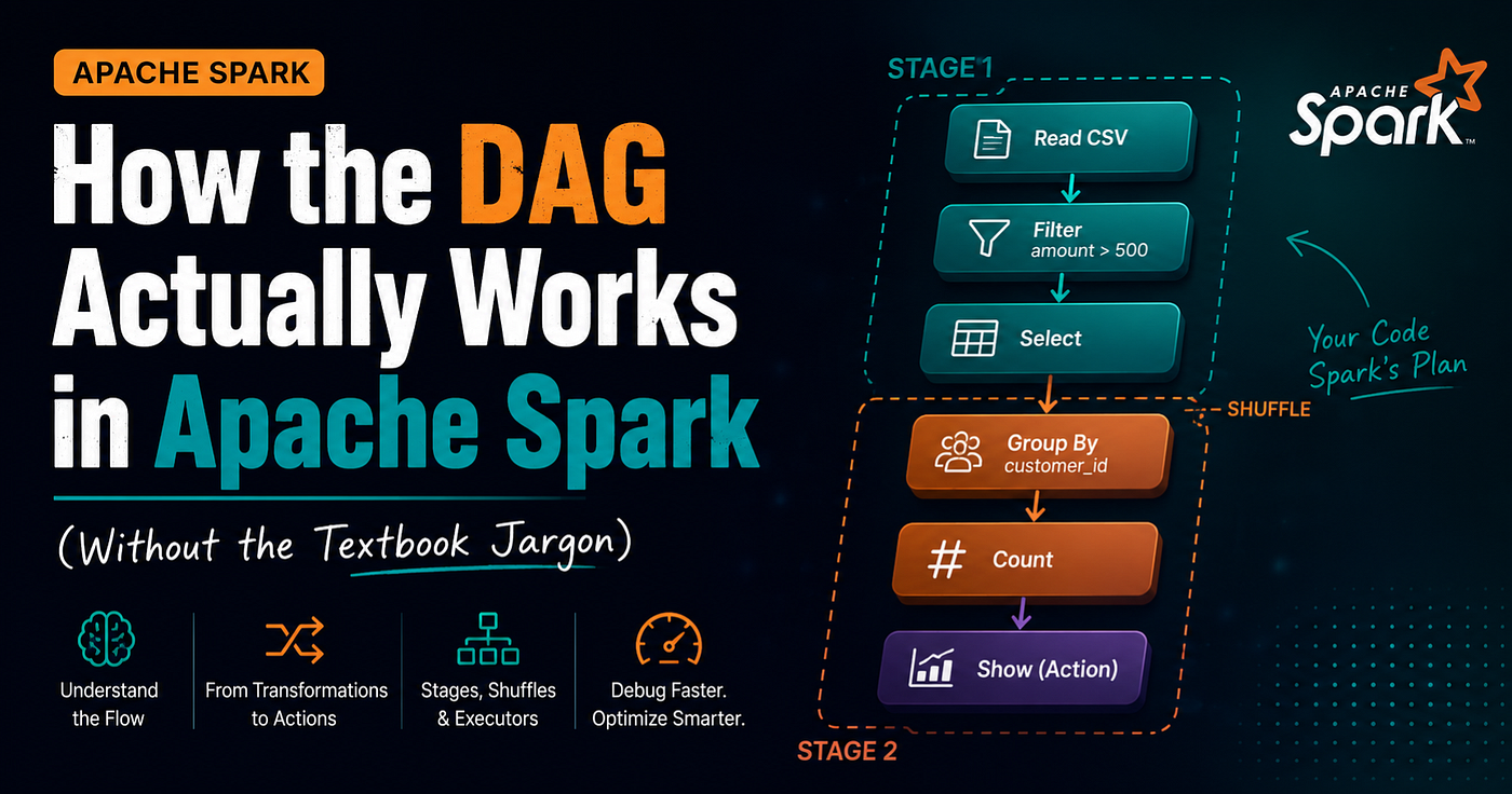 How the DAG Actually Works in Apache Spark (Without the Textbook Jargon)