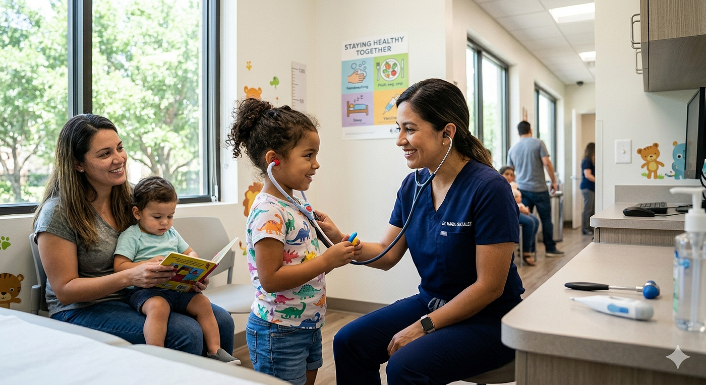 Regular Checkup at Gentle Pediatrics