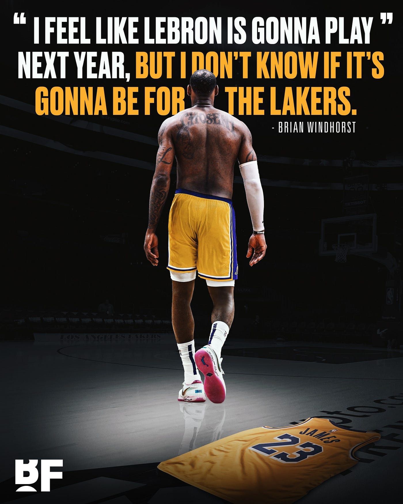 LeBron James Future with Lakers in Question Says Brian Windhorst