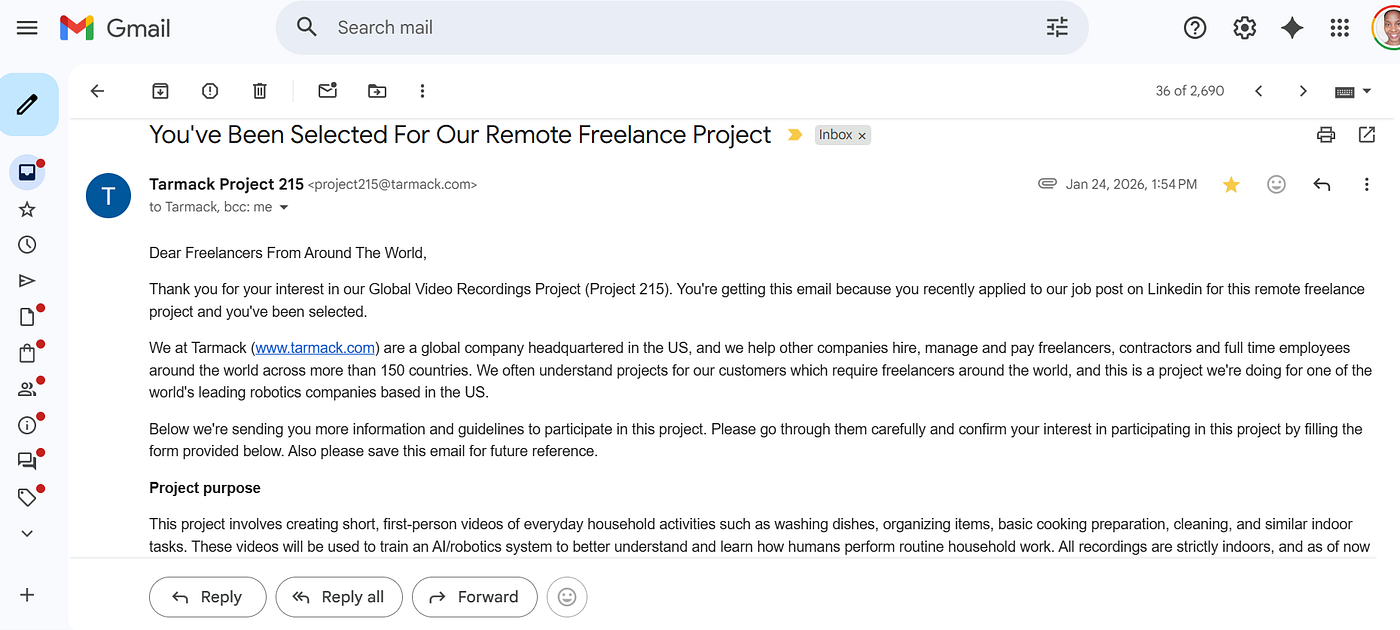 Kenya-Friendly Side Income: Getting Paid to Record Household Chores for AI Training