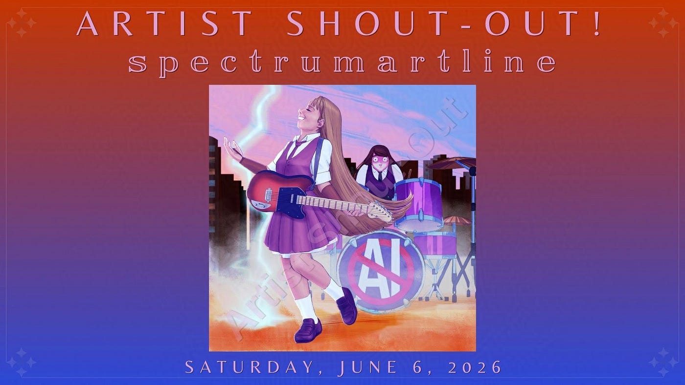 ARTIST SHOUT-OUT #860: 𝕤𝕡𝕖𝕔𝕥𝕣𝕦𝕞𝕒𝕣𝕥𝕝𝕚𝕟𝕖