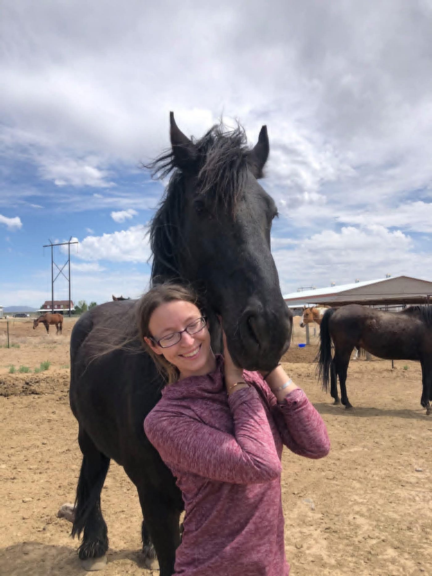 Alex has found another friend (Photo by Melanie Miller)