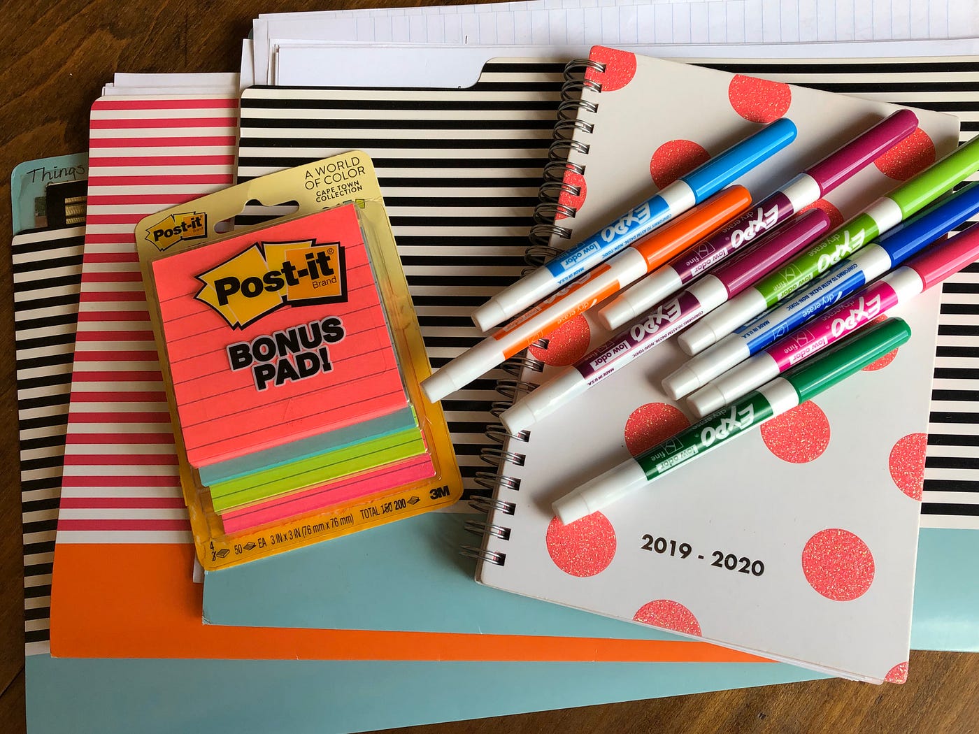 How To Organize Planner Supplies - Organization Obsessed
