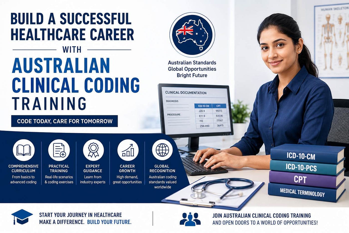 Building a Rewarding Healthcare Career with Australian Clinical Coding Training