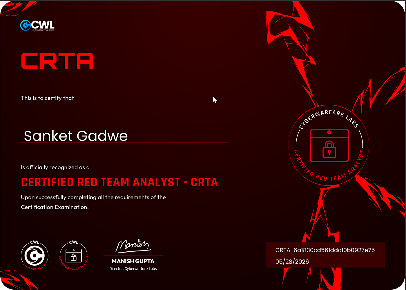 🔥 CRTA Lab Walkthrough: The Easiest and Technical Guide to Domain Compromise with complete…