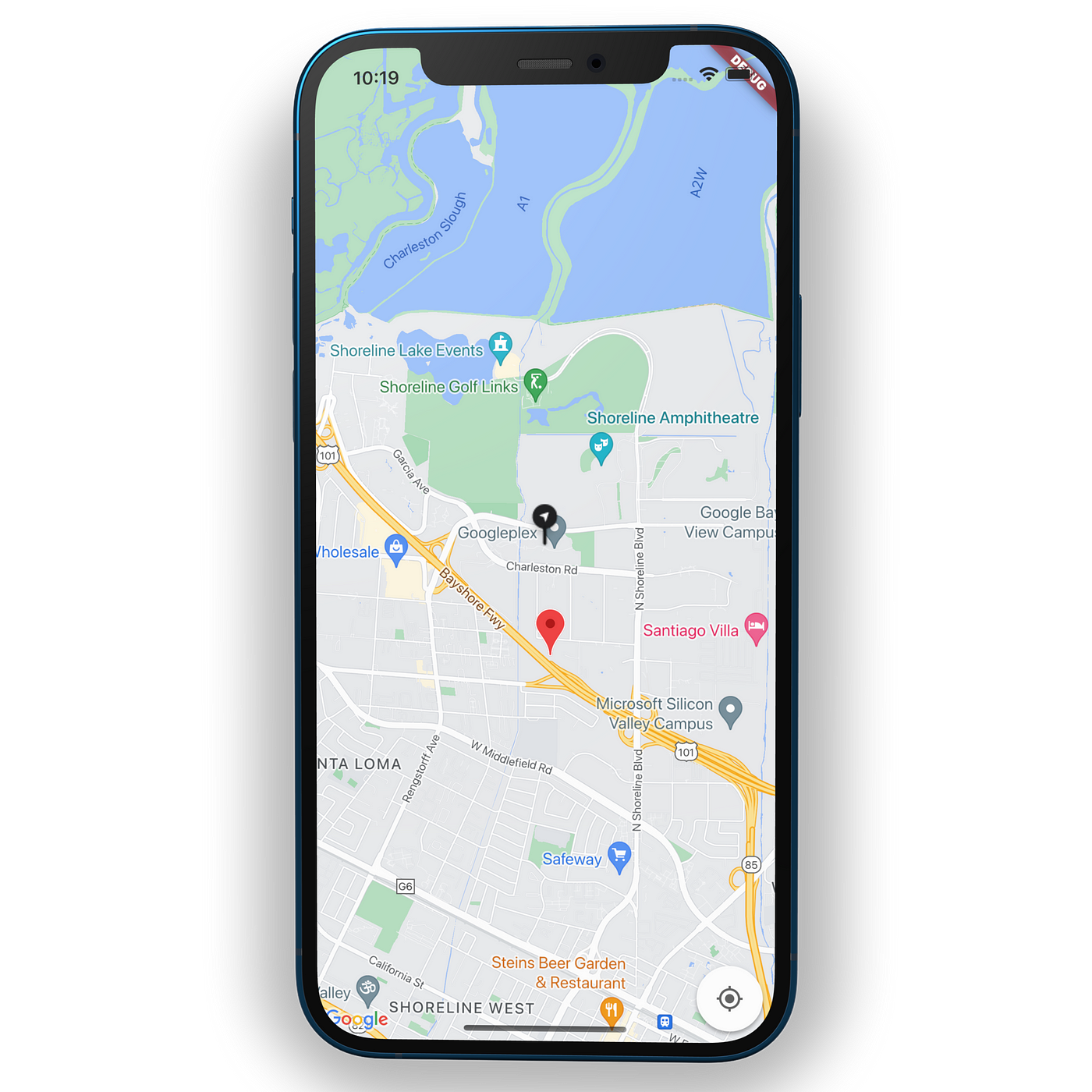 Flutter — Google Map with Custom Marker📍 | by The Flutter Way | Flutter  Community | Medium