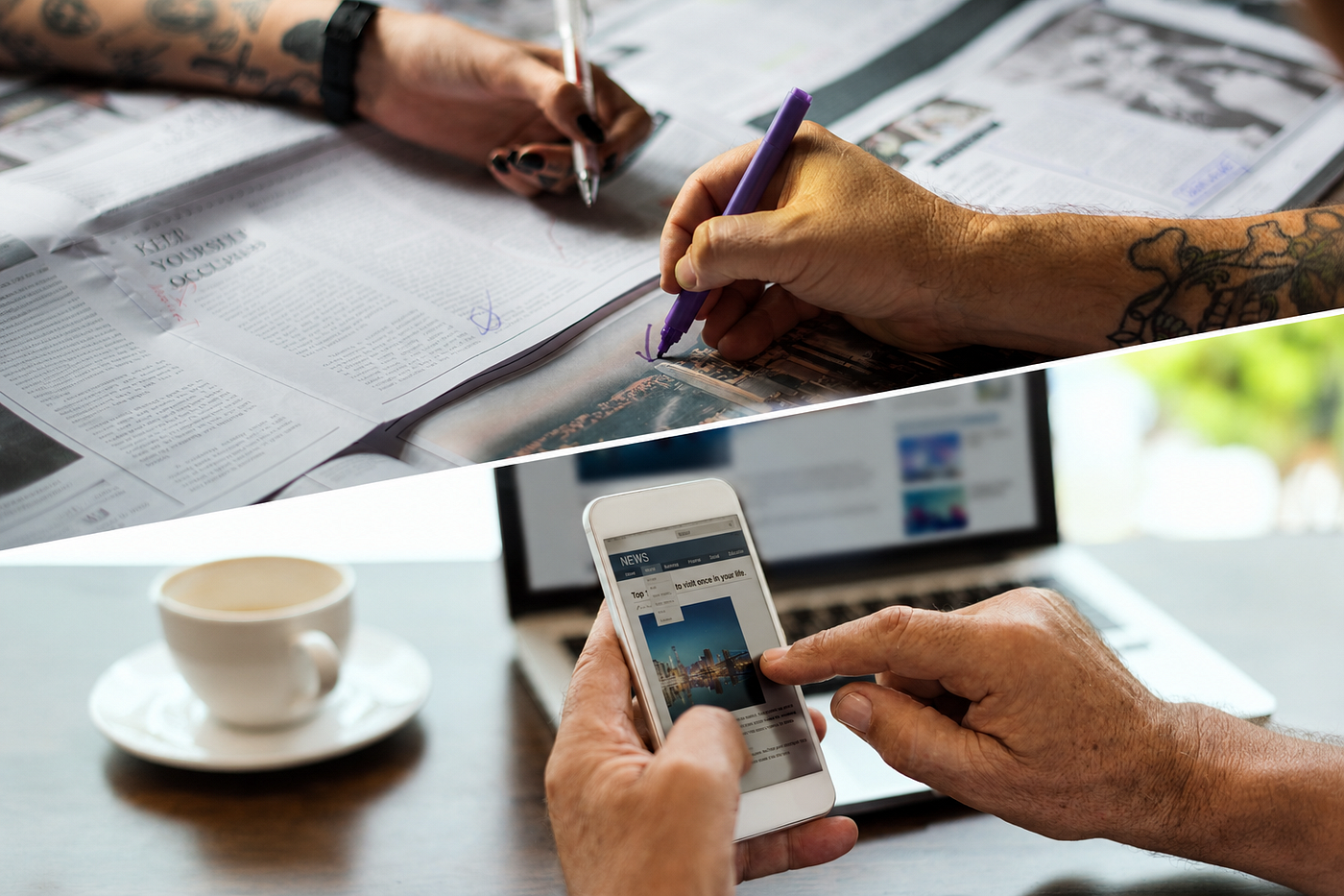 Do impresso ao digital: transformações no fazer jornalístico