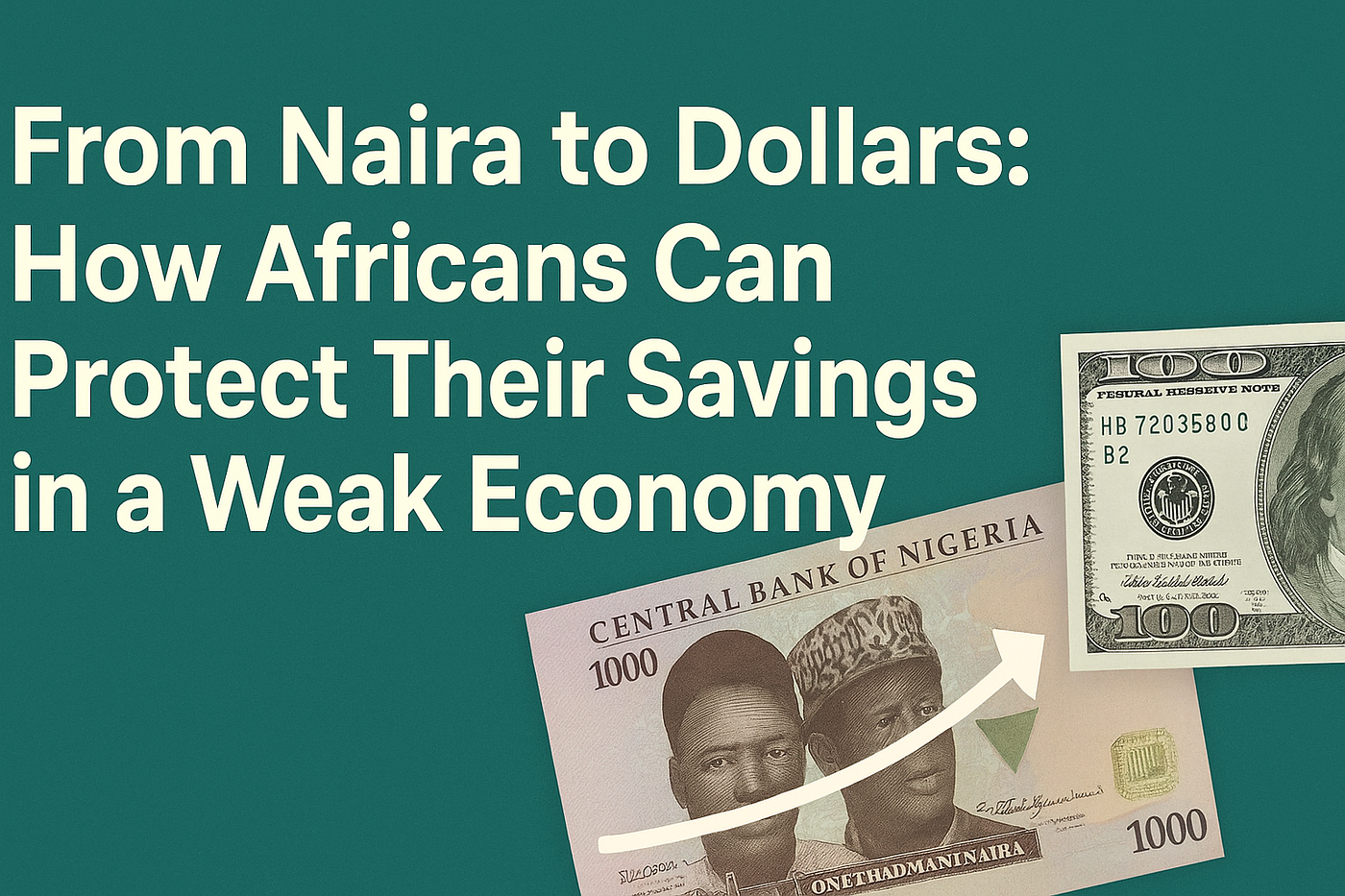 From Naira to Dollars.. Why saving in foreign currency is no… | by Rotimi  John Wealth | Medium