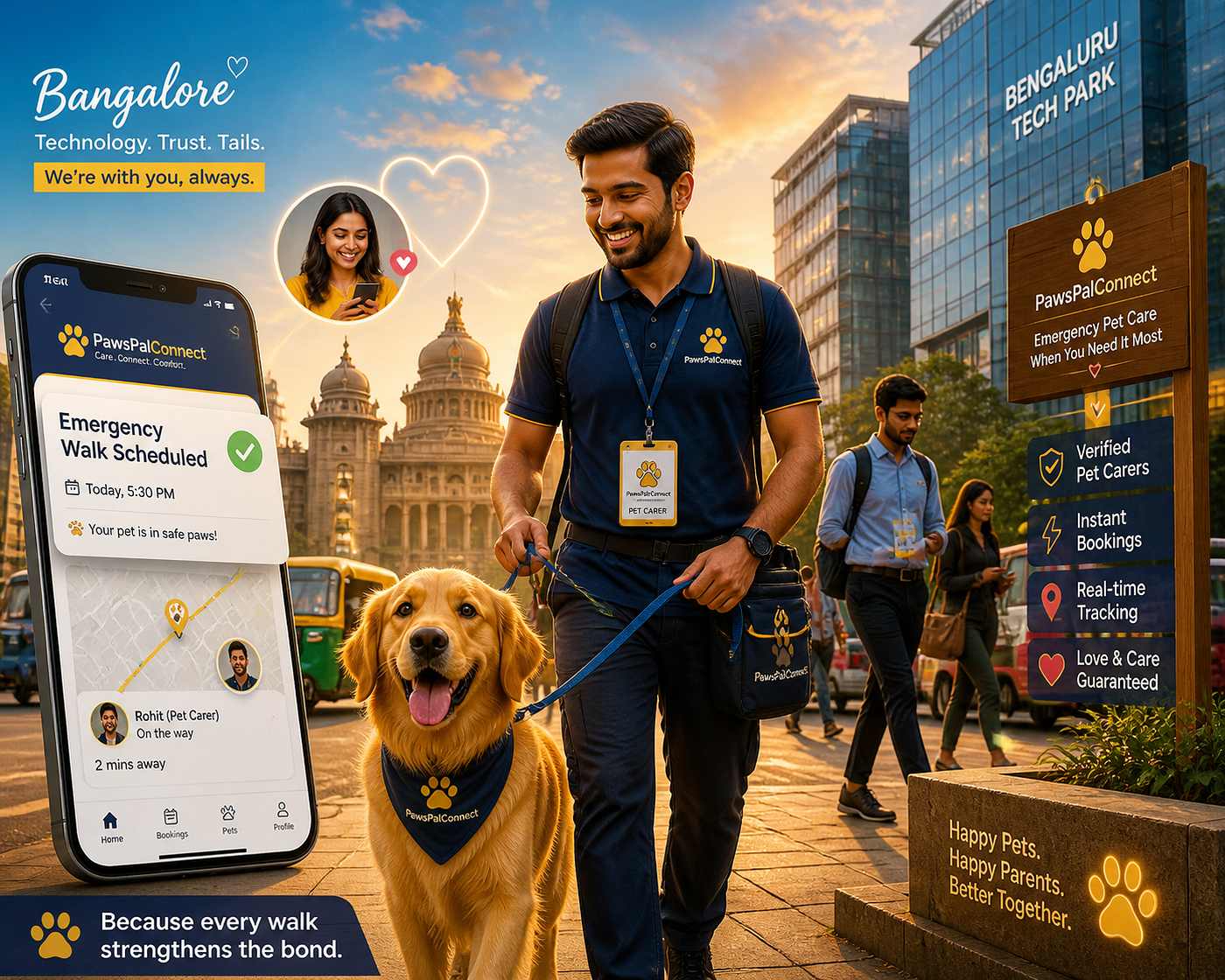 When Pet Care Can’t Wait: How PawsPalConnect Is Redefining Emergency Pet Assistance in Bangalore