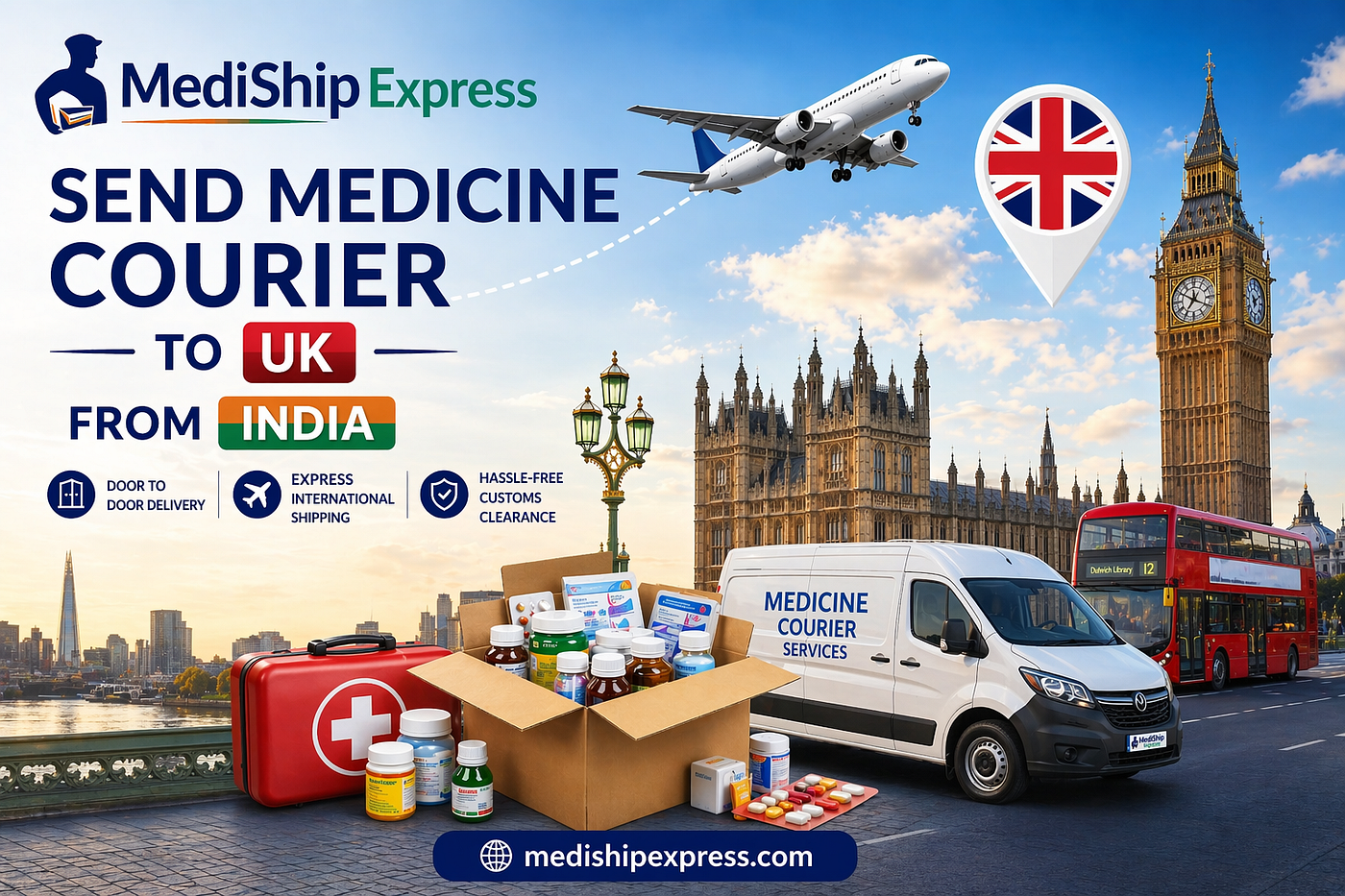 Why Are More Families Choosing Medicine Courier Services from India to the UK?