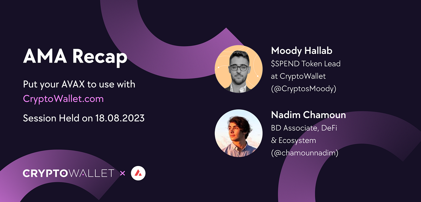 Avalanche Twitter Spaces AMA: What We Learned | by CryptoWallet.com | Medium