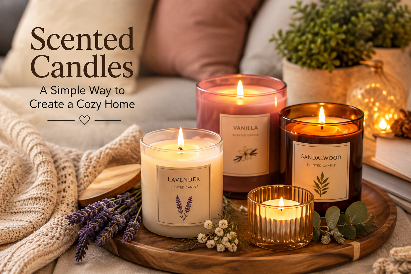 Scented Candles: A Simple Way to Create a Cozy Home
