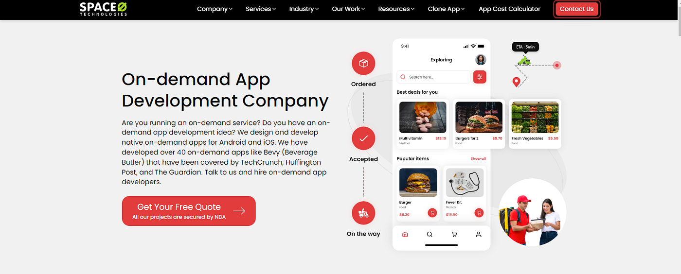 Grocery Delivery App Development Company - RV Technologies