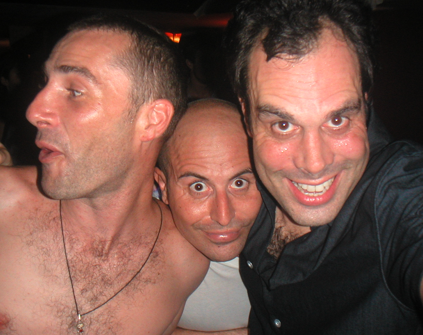 Joe Forte (on right) and friends captured by his Canon Elph digital camera. (Photo courtesy of Joe Forte)