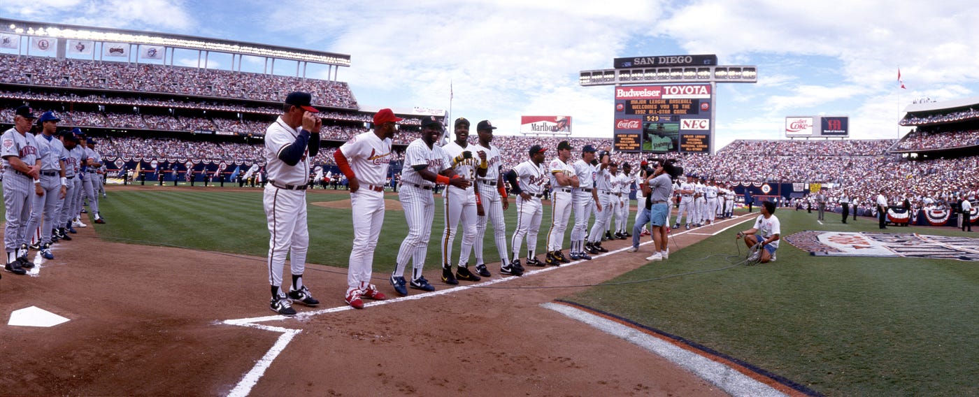 50 Moments: Padres Host 1992 All-Star Game | by FriarWire | FriarWire