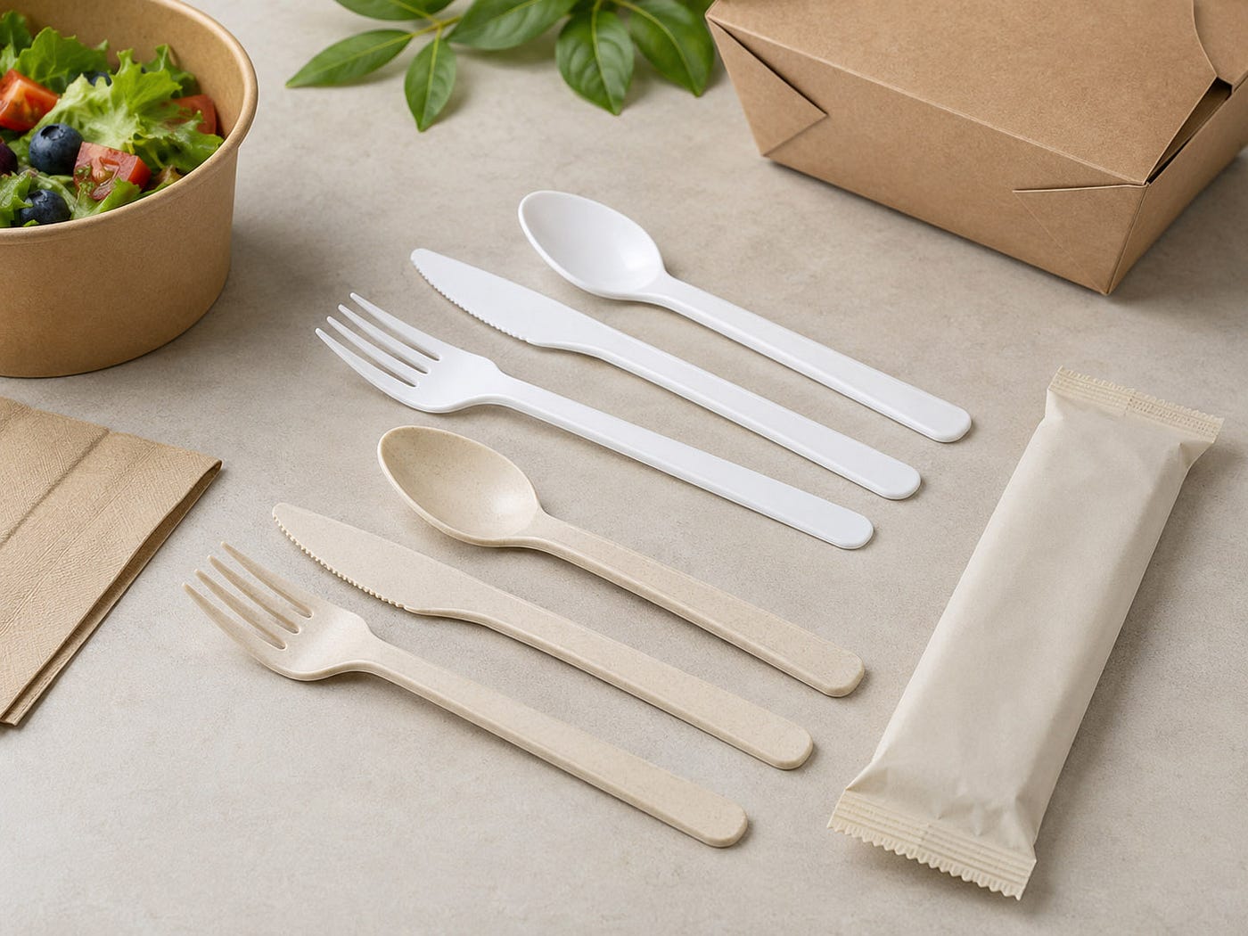 A Manufacturer’s Field Guide to Compostable Cutlery Materials: CPLA, Cornstarch, Wood, and Bamboo