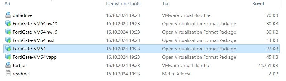Windows Üzerinde FortiGate Firewall Kurulumu