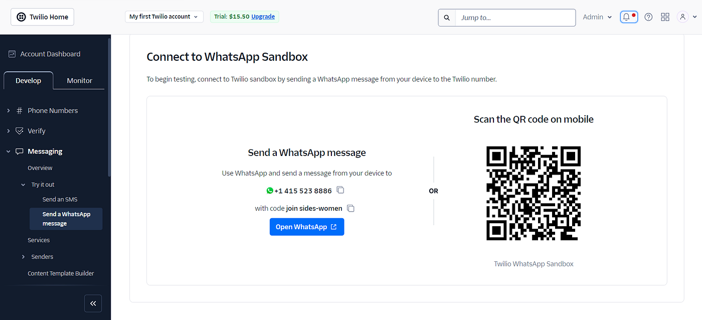 Integrate an Amazon Lex bot (V2), Lambda and DynamoDB with WhatsApp | by  Mattiamazzari | Medium