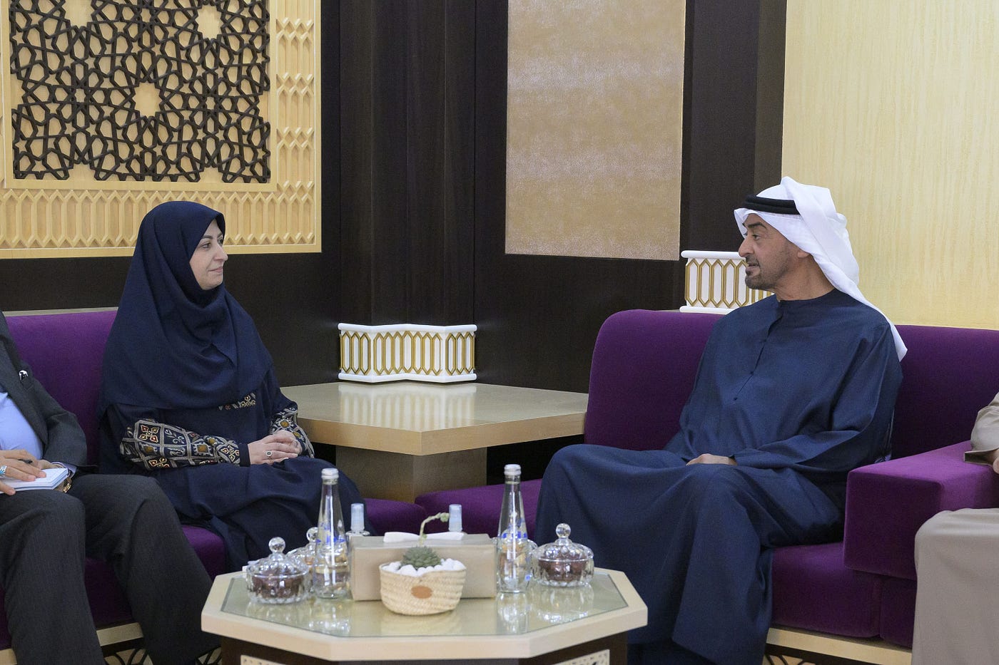 UAE President Hosts Iranian Vice President to Strengthen Bilateral Ties