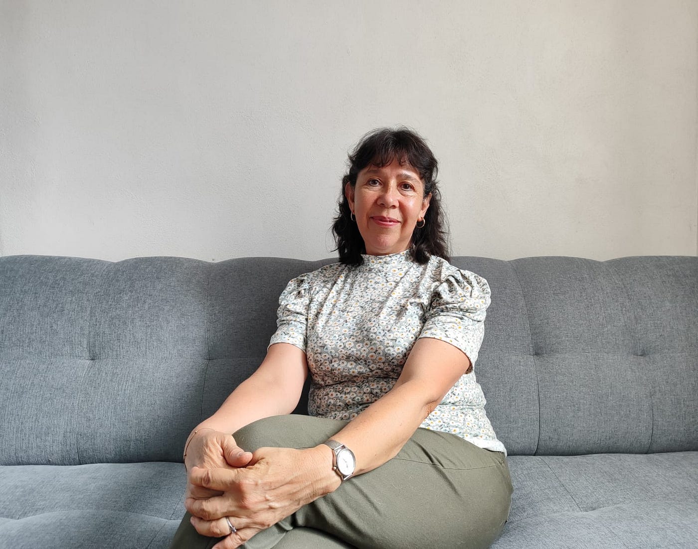 Fue impactante de ver tanto edificio tirado: Teresa Flores