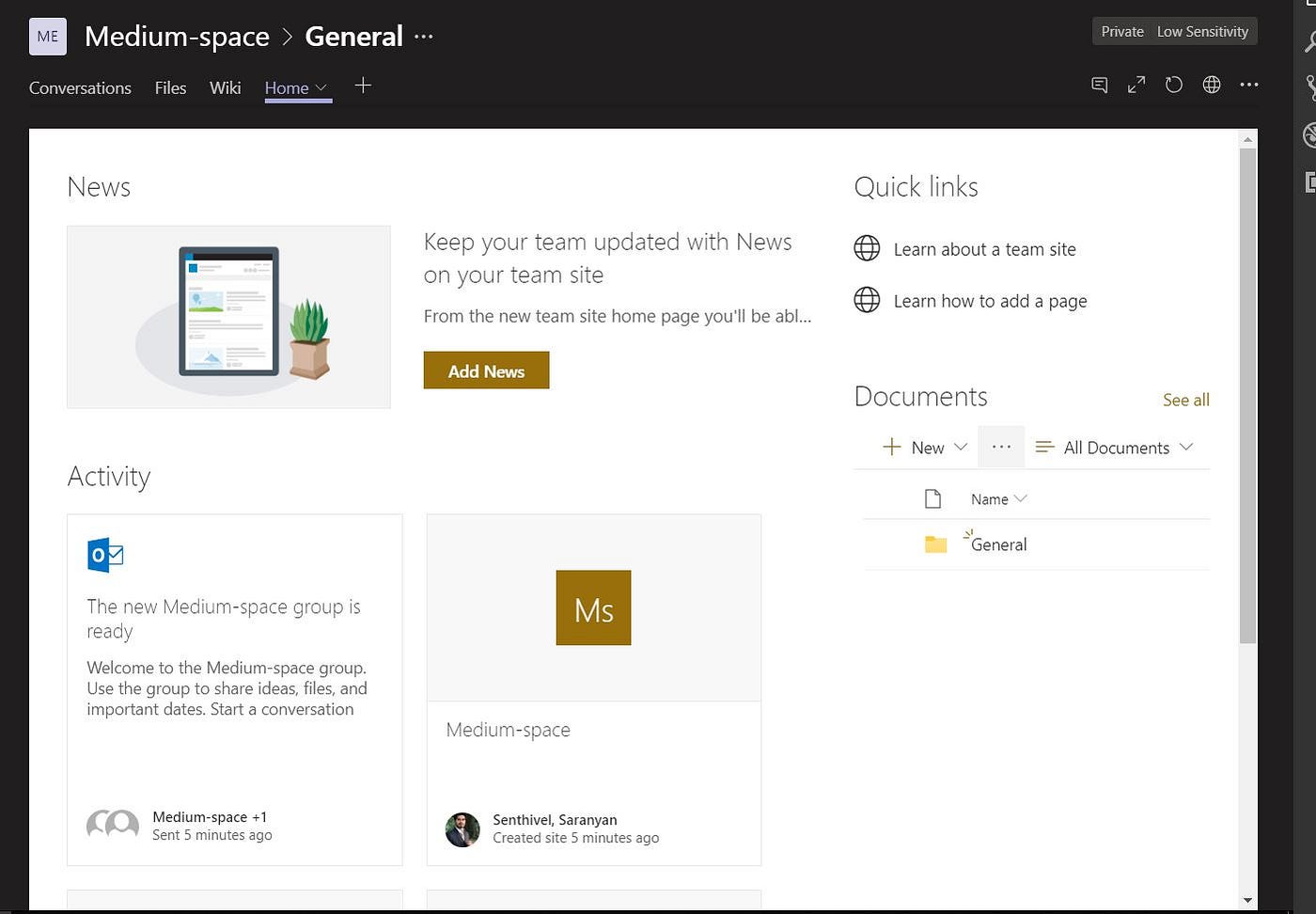 Creating a Shared Calendar in Microsoft Teams | by Saranyan Senthivel |  Medium