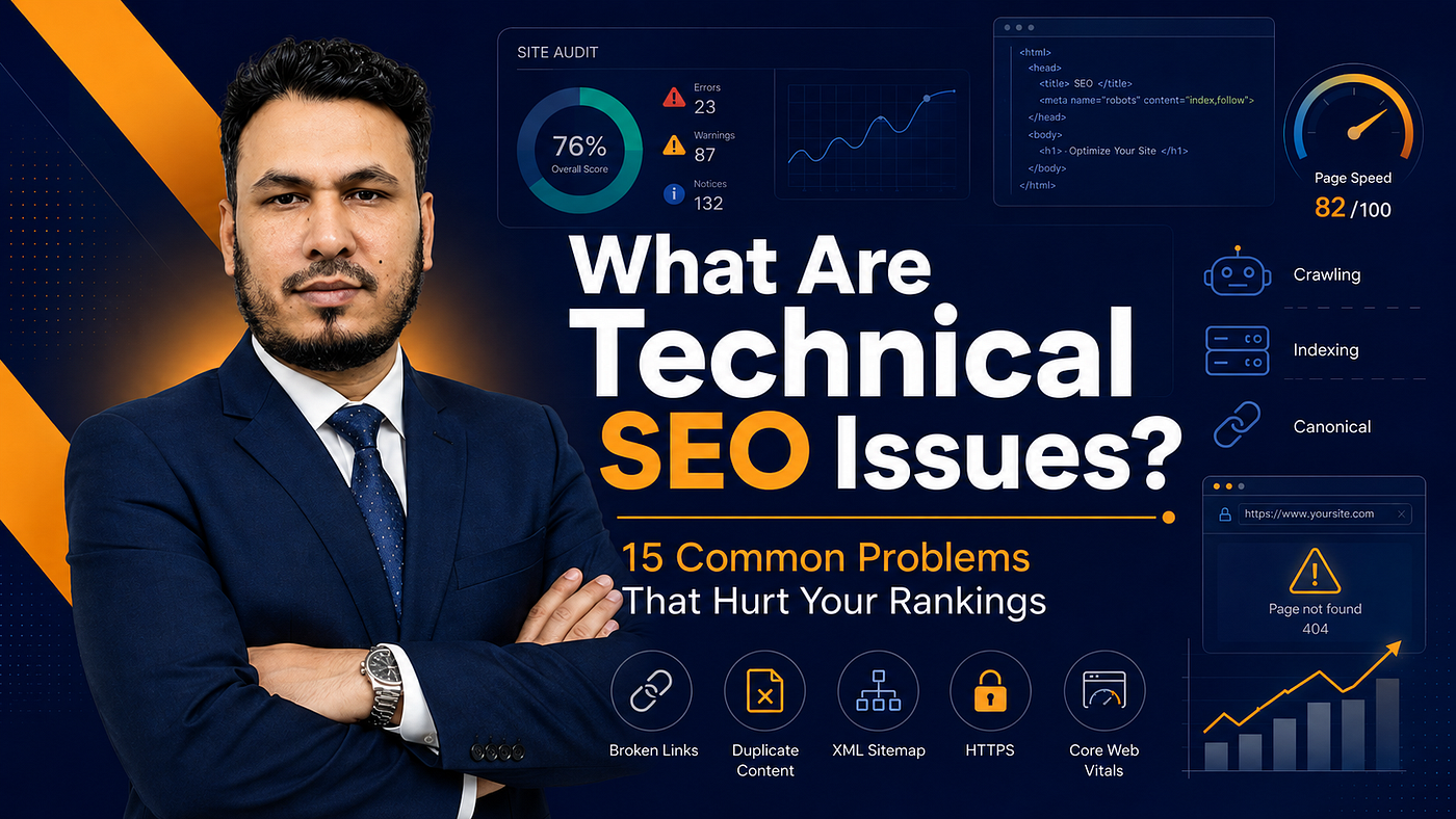 What Are Technical SEO Issues? 15 Common Problems That Hurt Your Rankings