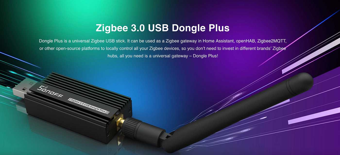 Integrate Sonoff Zigbee 3.0 USB Dongle Version E with Home