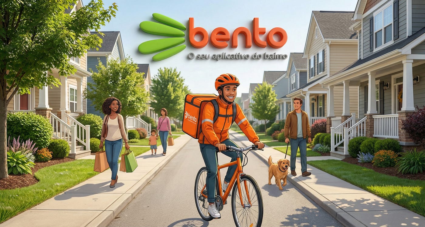 Quem Somos: O Bento é Mais que um Aplicativo. É um Vizinho.